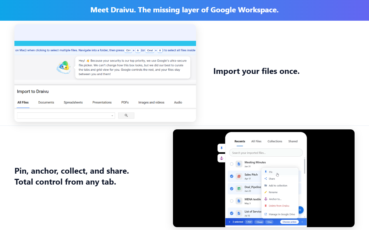 Draivu in action: screenshot 2